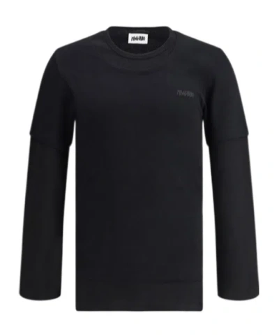 MAGLIANO MAGLIANO LONG-SLEEVED CREWNECK T-SHIRT
