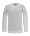 Magliano Double Tshirt Long Sleeve In Gray