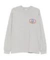 Magliano Logo-motif Long-sleeve Sweatshirt In White