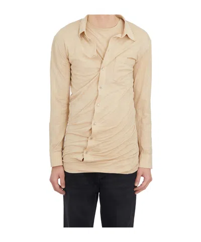 Magliano Long-sleeved Shirt In Nude