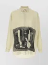 Magliano 'longline Hem' Graphic Print Shirt