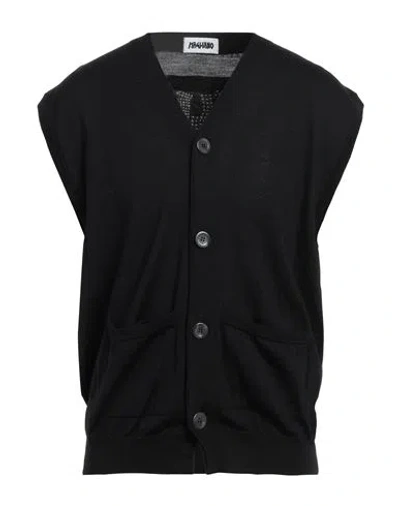 Magliano Man Cardigan Black Size S Wool