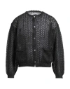 Magliano Man Cardigan Black Size Xs Mohair Wool, Polyamide, Wool