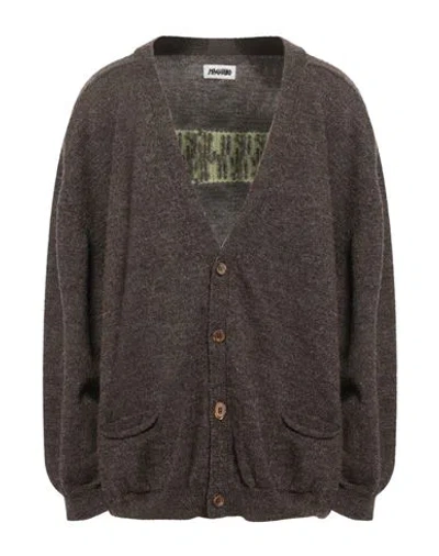 MAGLIANO MAGLIANO MAN CARDIGAN BROWN SIZE S WOOL