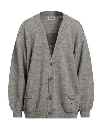 Magliano Man Cardigan Grey Size S Wool In Gray