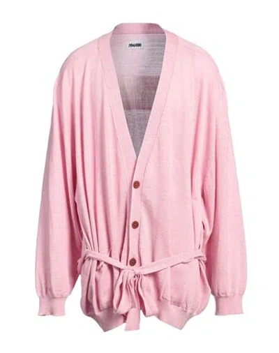 Magliano Man Cardigan Pink Size M Wool