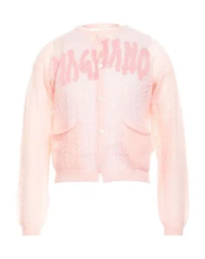 Magliano Man Cardigan Pink Size Xs Mohair Wool, Polyamide, Wool