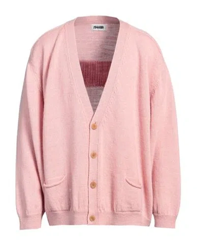 Magliano Man Cardigan Pink Size Xs Wool