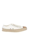 Magliano Man Espadrilles Off White Size 8 Textile Fibers In Off White