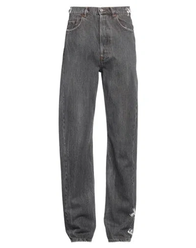 MAGLIANO MAGLIANO MAN JEANS GREY SIZE S COTTON