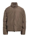 Magliano Man Puffer Khaki Size M Polyester In Beige