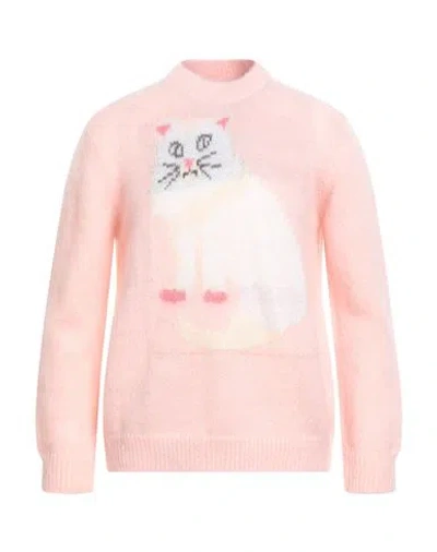 MAGLIANO MAGLIANO MAN SWEATER PINK SIZE S MOHAIR WOOL, POLYAMIDE, WOOL
