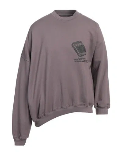 Magliano Man Sweatshirt Mauve Size M Cotton, Elastane In Purple