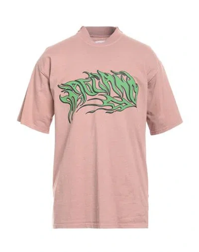 Magliano Man T-shirt Antique Rose Size L Cotton, Elastane In Pink