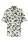 Magliano Matrix Print Viscose Bowling Shirt