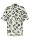 Magliano Matrix Print Viscose Bowling Shirt