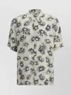 Magliano Matrix Print Viscose Bowling Shirt