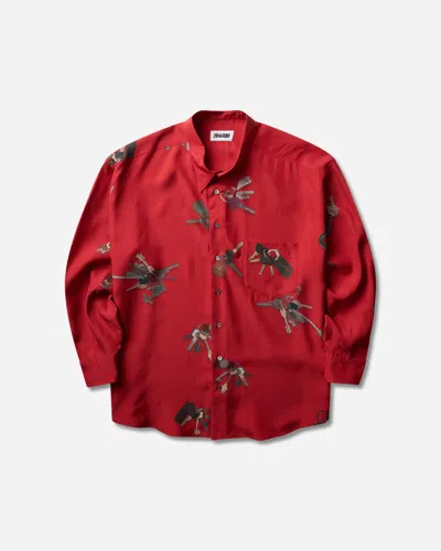 Magliano Men S A Bunch Of Keys Shirt In Red