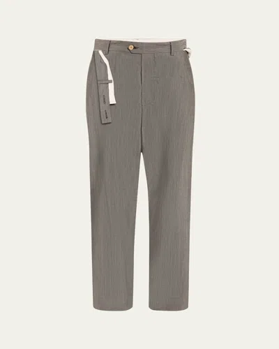 Magliano Men's Trousers With Second Waistband Link In Grey