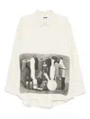 Magliano 'longline Hem' Graphic Print Shirt