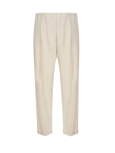 Magliano New People Pajama Pants In Cream