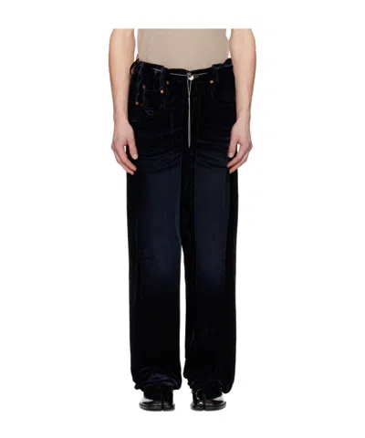 Magliano Officina Drawstring Casual Pants In Black