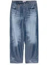 Magliano Denim Print Lounge Pants In Blue