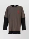 Magliano Oversize Cotton Layered Graphic Print T-shirt