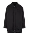 Magliano Oversized Padded Bomber Jacket In Black