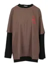 Magliano Oversized T-shirt In Gray
