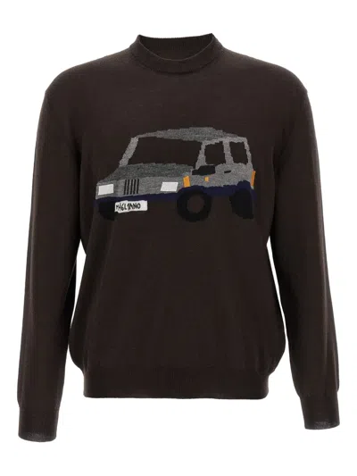 MAGLIANO PANDINO-JACQUARD SWEATER