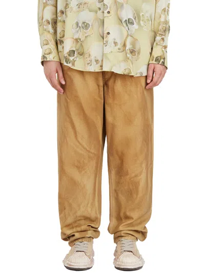Magliano Pantalone Togliatti In Cotone In Brown