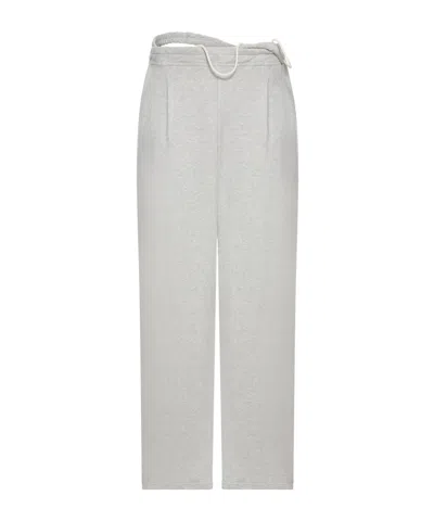 Magliano Pantaloni Pleats Sweat In Grey