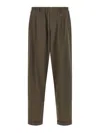 Magliano Tailored Trousers With Pleats And Pockets In Brown