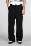 Magliano Pants In Black Wool In Black
