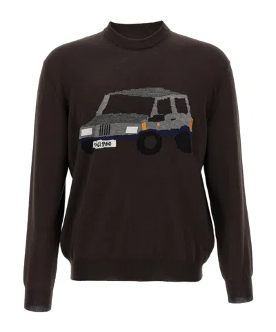 MAGLIANO PATTERNED JACQUARD SWEATER