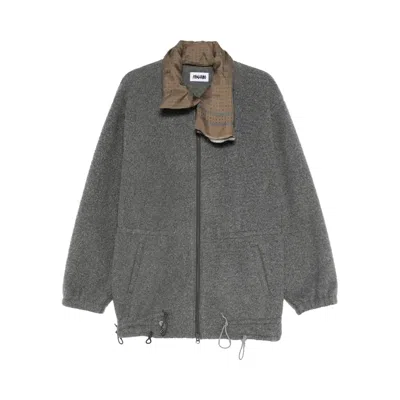Pre-owned Magliano Performa Big Pile Jacket 'grey' | Men's Size M In Gray