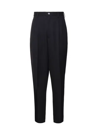 Magliano Pleated Trousers In Black