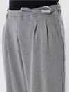 Magliano Pleat Detailing Track Pants In Gray