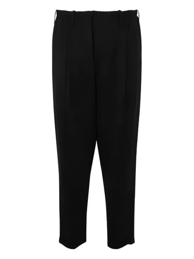 Magliano Pleated-front Trousers In Black
