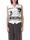 Magliano Printed Vest In White