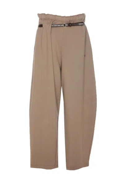Magliano Provincia Belted Trackpants In Brown