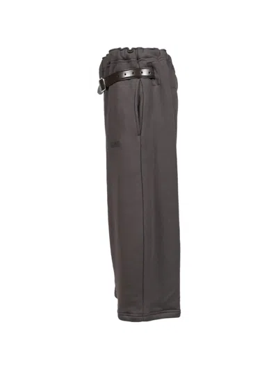 Magliano Provincia Belted Trousers In Gray