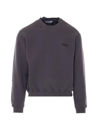 Magliano Provincia Embroidered-logo Sweater In Purple