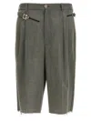 Magliano Wool Shorts In Gray