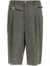 Magliano Wool Shorts In Gray