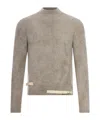Magliano Wool Blend Sweater With Aesthetic Details In Brown