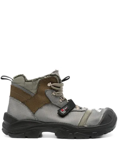 Magliano Safety Boot Sneakers In Grey