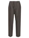 Magliano People Pant Pleated Pockets In Brown