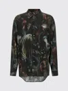 Magliano 'artistic Print Long Sleeves Shirt' In Black